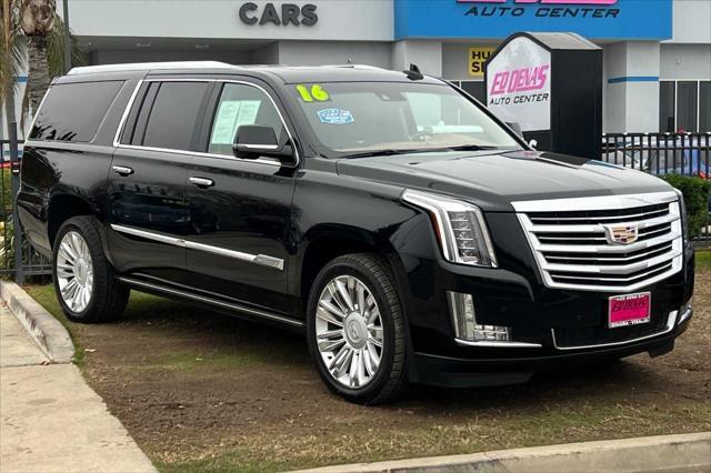 used 2016 Cadillac Escalade ESV car, priced at $29,871