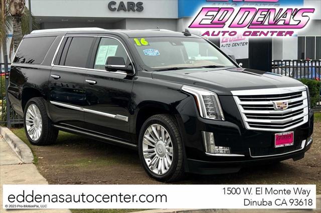 used 2016 Cadillac Escalade ESV car, priced at $29,871