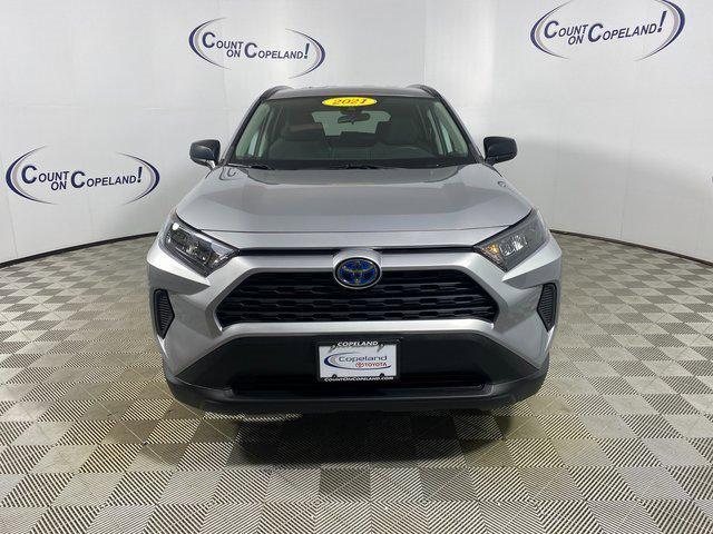 used 2021 Toyota RAV4 Hybrid car, priced at $28,795