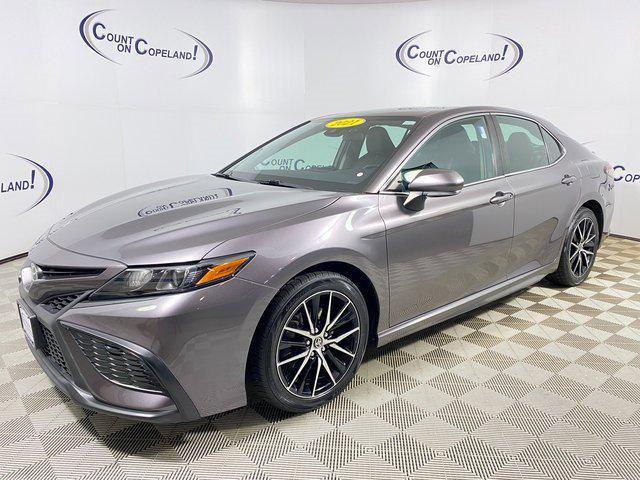 used 2021 Toyota Camry car, priced at $25,495