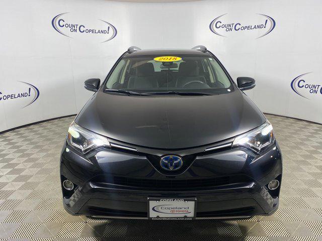 used 2018 Toyota RAV4 Hybrid car, priced at $23,995