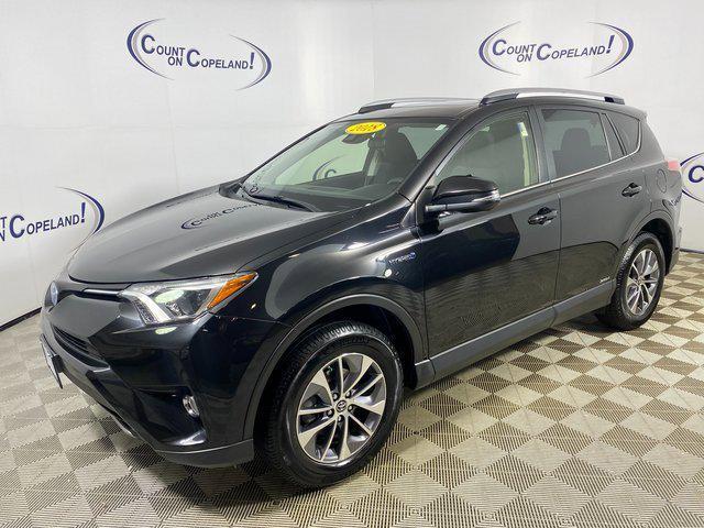 used 2018 Toyota RAV4 Hybrid car, priced at $23,995