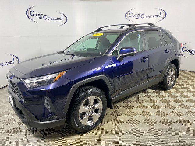 used 2022 Toyota RAV4 car, priced at $27,490