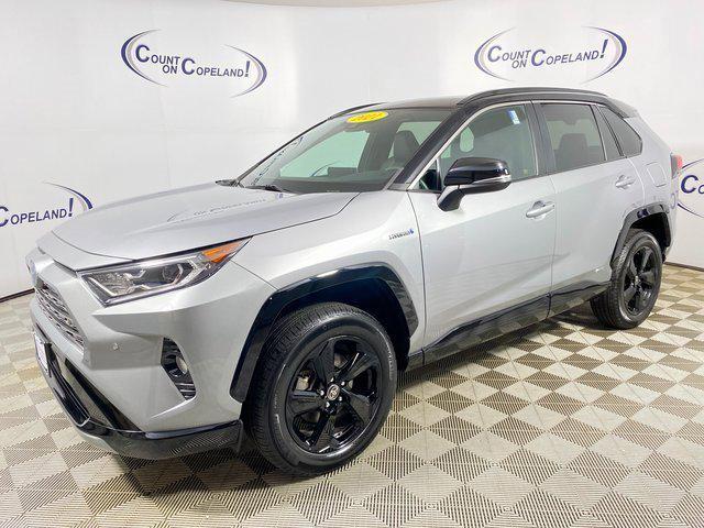 used 2021 Toyota RAV4 Hybrid car, priced at $34,995