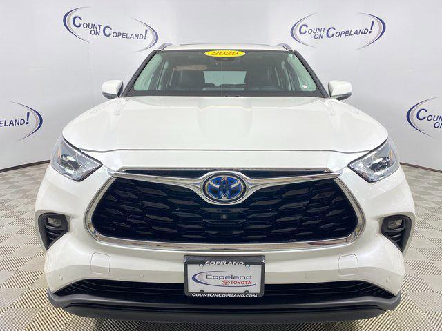 used 2020 Toyota Highlander Hybrid car, priced at $36,995