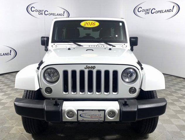 used 2016 Jeep Wrangler Unlimited car, priced at $21,495