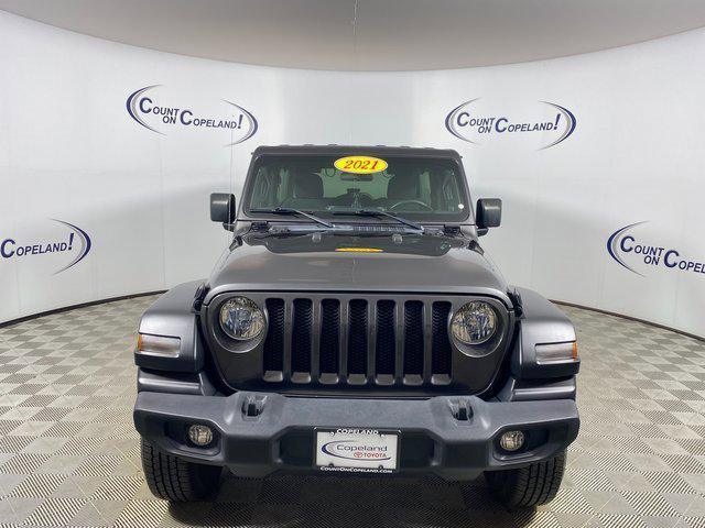used 2021 Jeep Wrangler Unlimited car, priced at $27,995