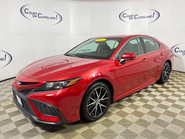 used 2021 Toyota Camry car, priced at $18,995