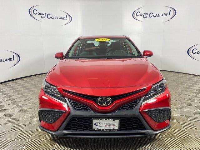 used 2021 Toyota Camry car, priced at $18,995