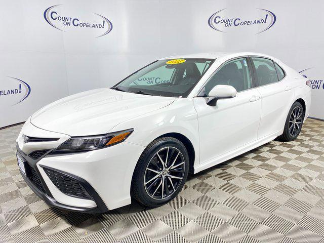 used 2021 Toyota Camry car, priced at $21,495