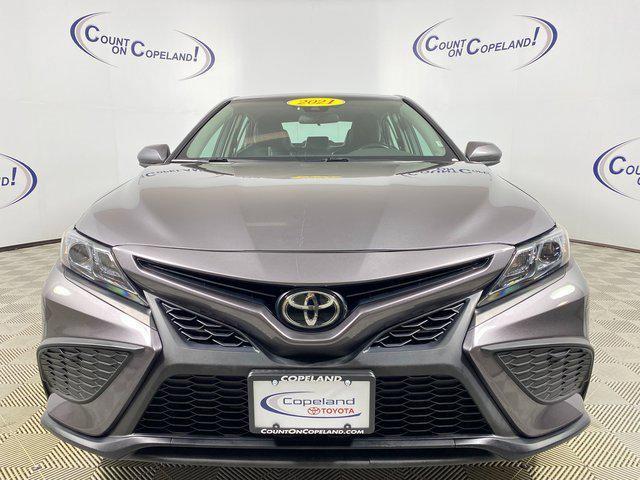 used 2021 Toyota Camry car, priced at $20,295