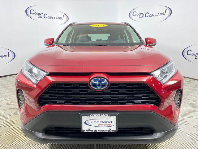 used 2021 Toyota RAV4 Hybrid car, priced at $30,795