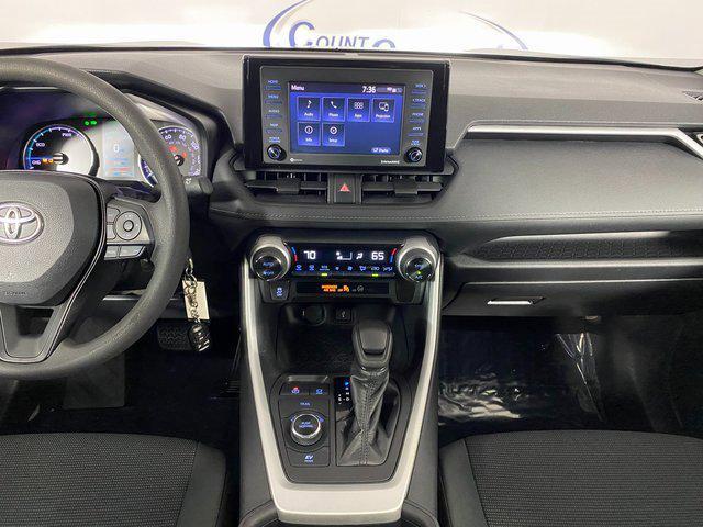 used 2021 Toyota RAV4 Hybrid car, priced at $23,495