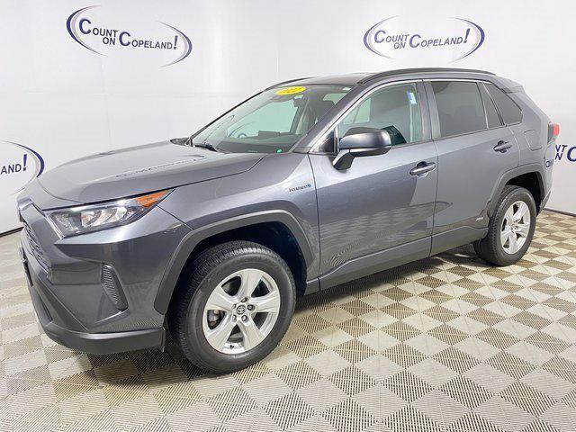 used 2021 Toyota RAV4 Hybrid car, priced at $23,495