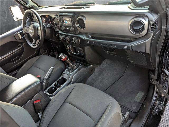 used 2021 Jeep Wrangler car, priced at $27,207