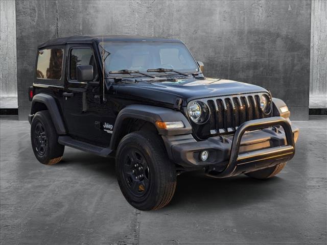 used 2021 Jeep Wrangler car, priced at $27,207