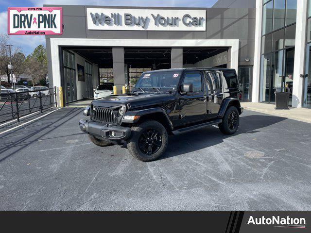 used 2021 Jeep Wrangler Unlimited car, priced at $33,754