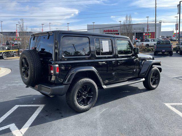 used 2021 Jeep Wrangler Unlimited car, priced at $33,754