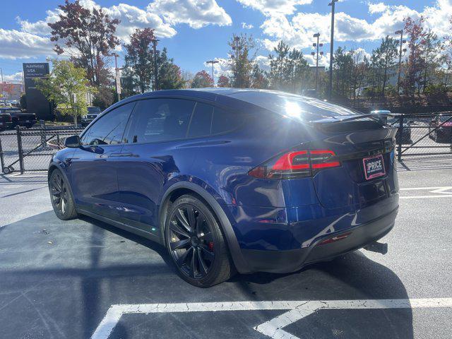 used 2020 Tesla Model X car, priced at $44,388