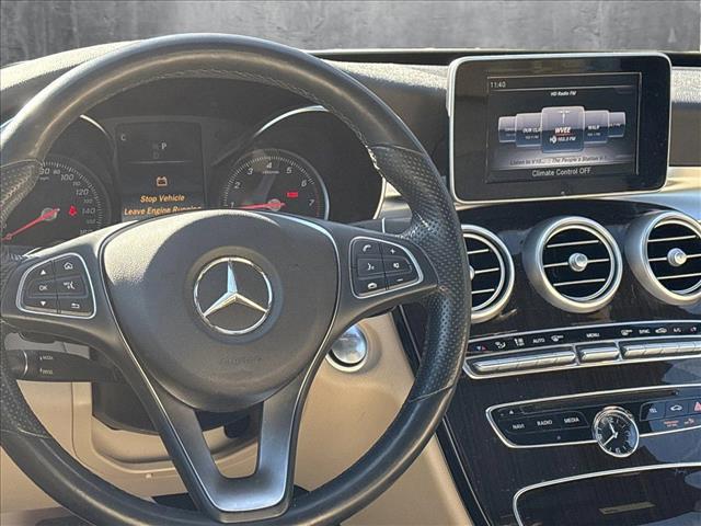 used 2018 Mercedes-Benz C-Class car, priced at $20,387