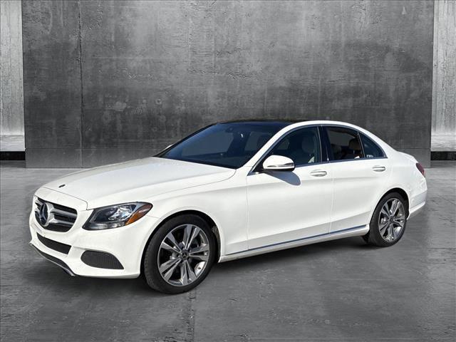 used 2018 Mercedes-Benz C-Class car, priced at $20,387