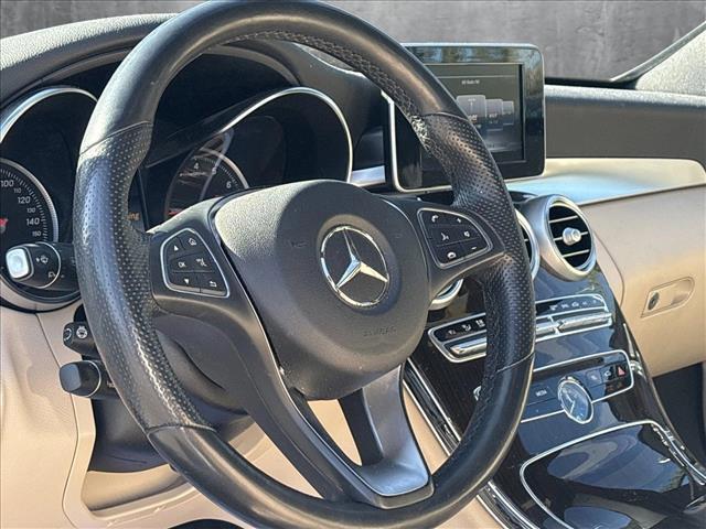 used 2018 Mercedes-Benz C-Class car, priced at $20,387