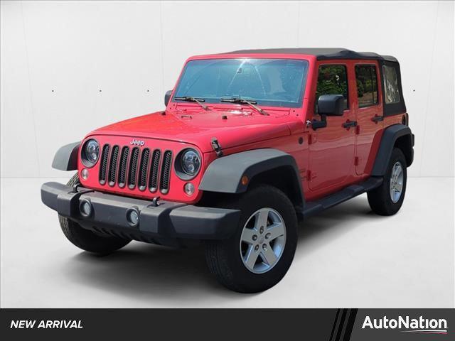 used 2015 Jeep Wrangler Unlimited car, priced at $17,300