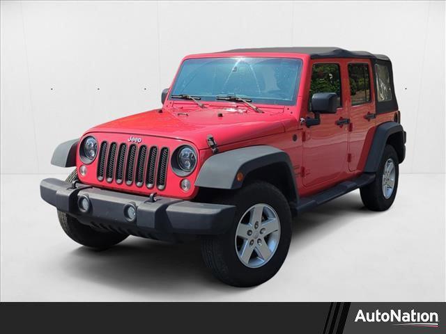 used 2015 Jeep Wrangler Unlimited car, priced at $15,470