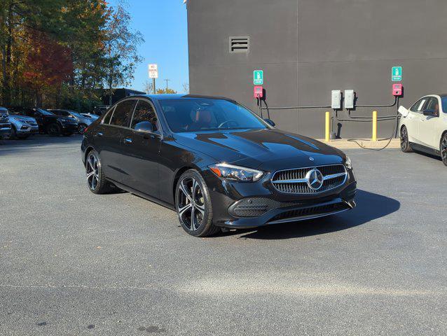 used 2023 Mercedes-Benz C-Class car, priced at $35,599