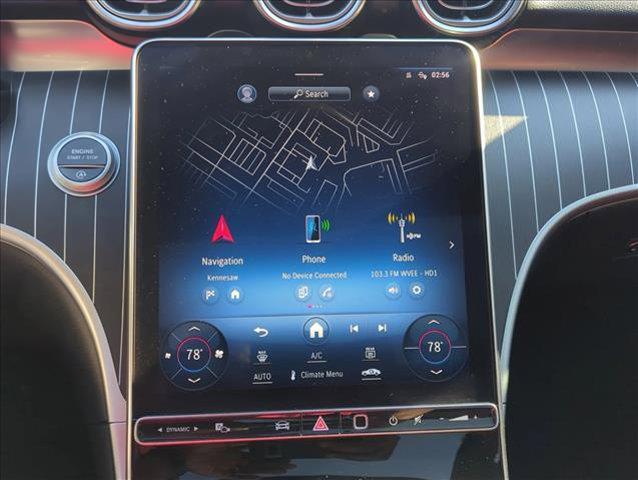 used 2023 Mercedes-Benz C-Class car, priced at $35,599