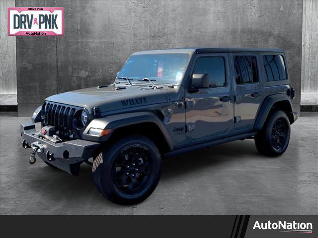 used 2021 Jeep Wrangler car, priced at $26,999