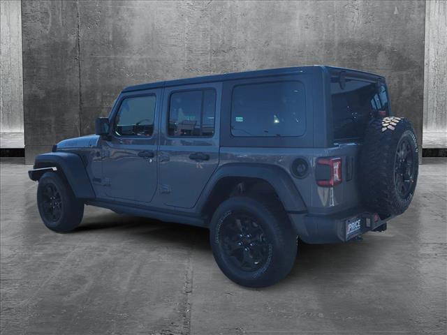 used 2021 Jeep Wrangler car, priced at $26,999