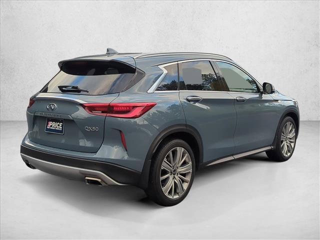 used 2022 INFINITI QX50 car, priced at $32,423