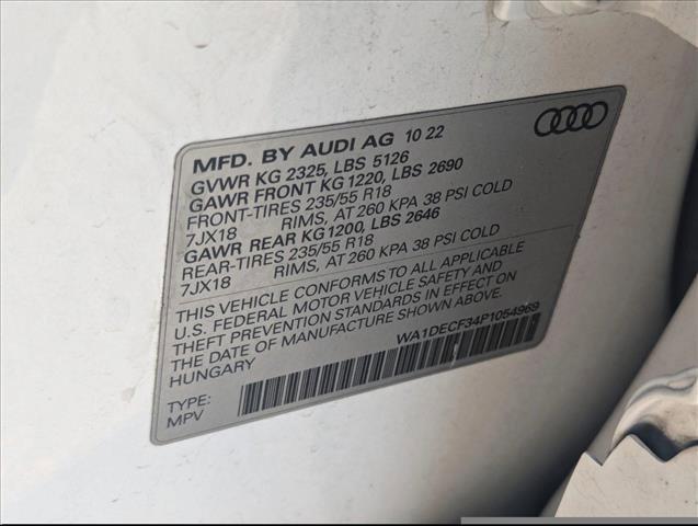 used 2023 Audi Q3 car, priced at $26,886