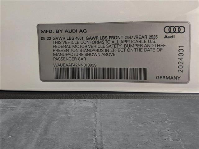 used 2022 Audi A4 car, priced at $26,101