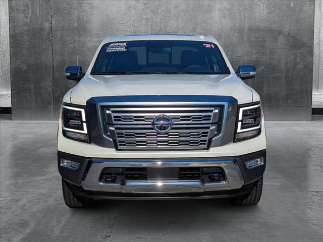 used 2021 Nissan Titan car, priced at $45,672