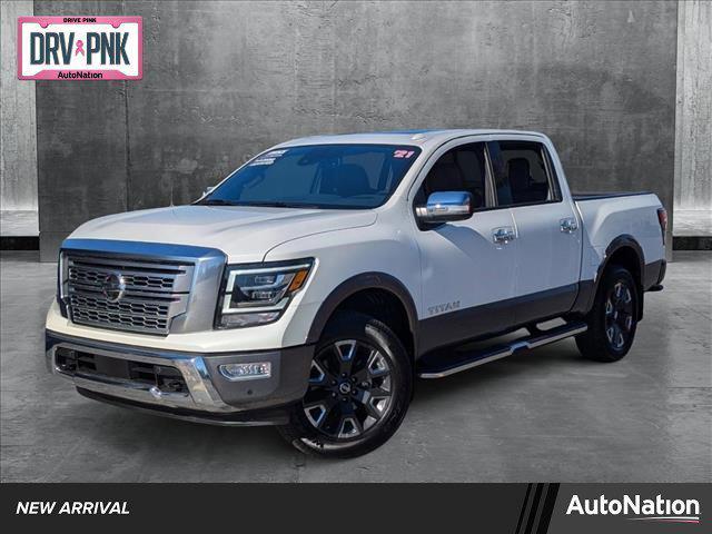 used 2021 Nissan Titan car, priced at $45,672