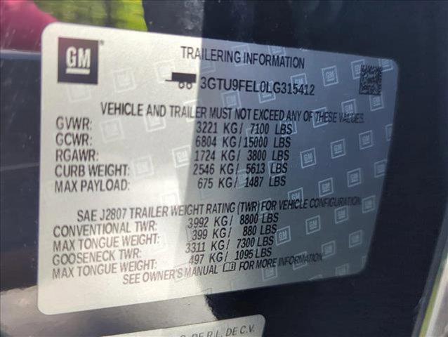 used 2020 GMC Sierra 1500 car, priced at $45,999