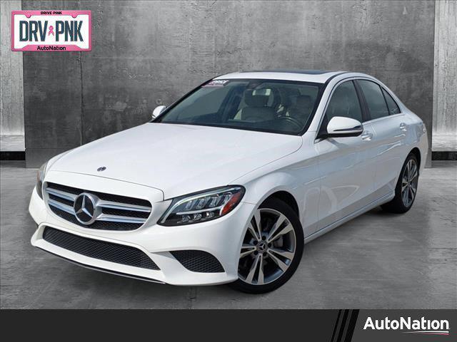 used 2020 Mercedes-Benz C-Class car, priced at $25,897