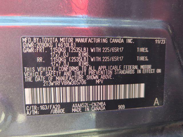 used 2024 Toyota RAV4 car, priced at $29,426
