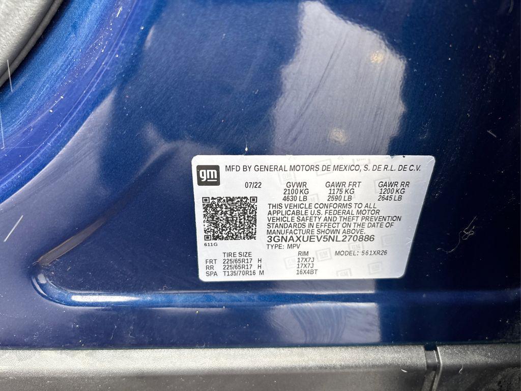 used 2022 Chevrolet Equinox car, priced at $19,873