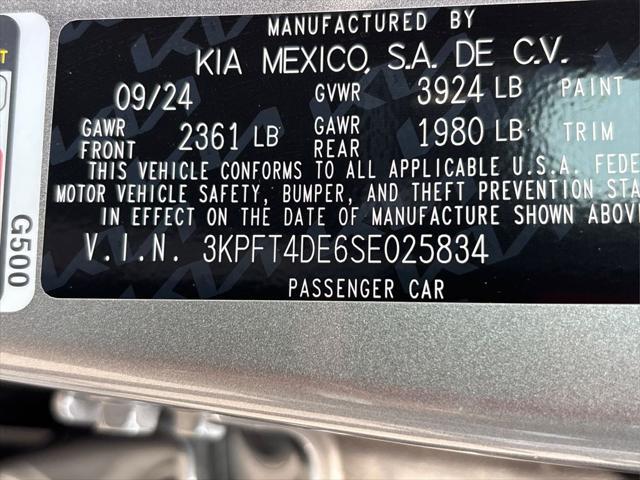 used 2025 Kia K4 car, priced at $21,971