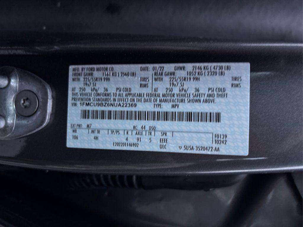 used 2022 Ford Escape car, priced at $20,948