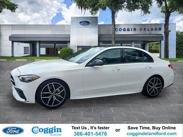 used 2022 Mercedes-Benz C-Class car, priced at $31,912