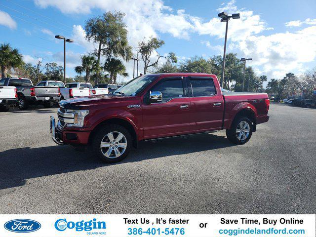 used 2018 Ford F-150 car, priced at $35,030