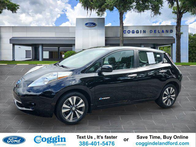 used 2015 Nissan Leaf car, priced at $5,994