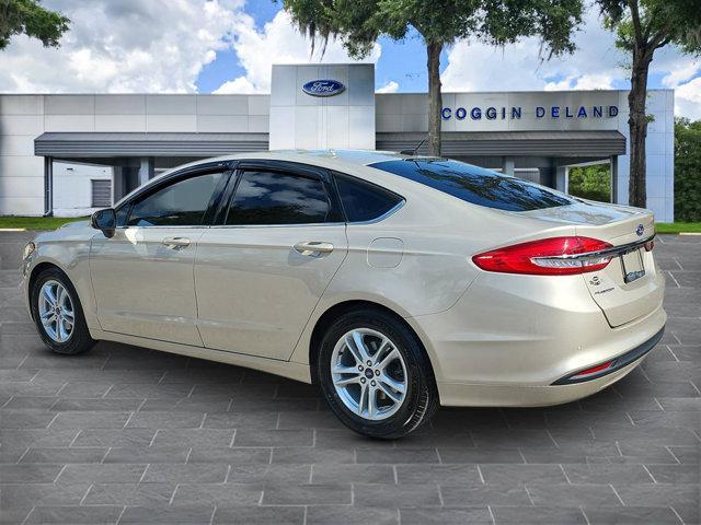 used 2018 Ford Fusion car, priced at $12,140