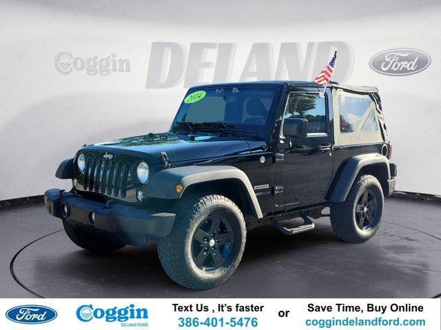 used 2014 Jeep Wrangler car, priced at $17,863