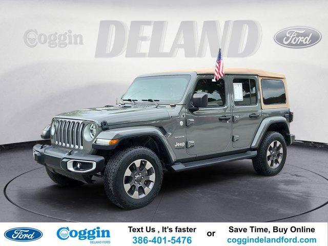 used 2021 Jeep Wrangler Unlimited car, priced at $34,427
