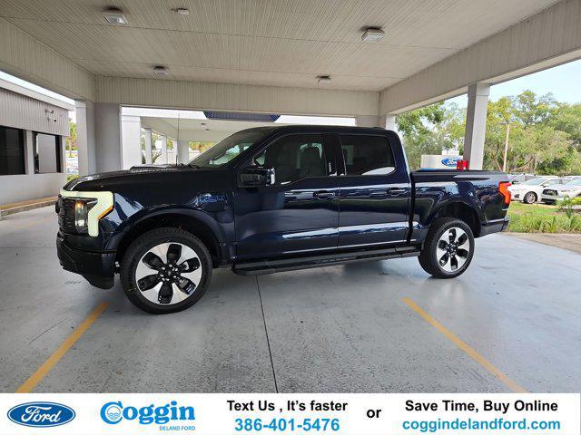 new 2025 Ford F-150 Lightning car, priced at $85,585